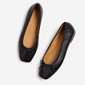Madewell Anelise Ballet Flats in Black - size 7.5